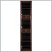 Stanley Furniture Continuum Wood Narrow Bookcase in Amaretto Cherry