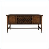 Stanley Furniture Continuum Wood Writing Desk in Amaretto Cherry