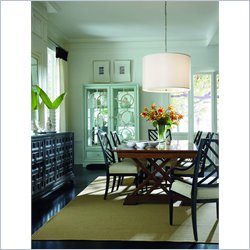 Stanley Furniture Continuum Wood Double Pedestal Dining Set