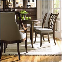 Stanley Furniture Hudson Street 7 Piece Riverside Oval Dining Table Set in Warm Cocoa