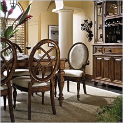 Stanley Furniture Sunset Key 7 Piece Cinnamon Bay Dining Set