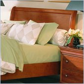 Stanley Furniture Translation Sleigh Bed Headboard in Cherry Finish