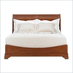 Stanley Furniture Louis Louis Grande Marnier Weston Low Profile Wood Sleigh Bed 3 Piece Bedroom Set