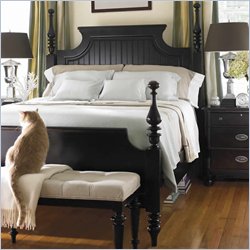 Stanley Furniture Shelter Island Hampton Poster Bed in Marimba Finish