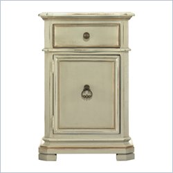 Stanley Furniture Grand Continental Porta Telephone Table in Antique Panna Finish