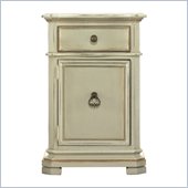 Stanley Furniture Grand Continental Porta Telephone Table in Antique Panna Finish