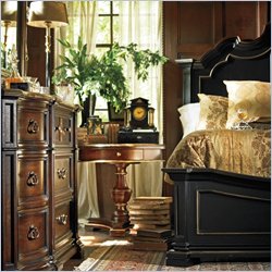 Stanley Furniture Grand Continental Barolo Table in Antique Decorativo Finish