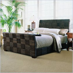 Stanley Furniture American View Woven Queen Size Abaca Sleigh Bed