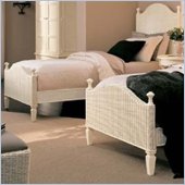 Stanley Furniture Portofino Ivory Twin Wicker Bed