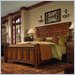 Stanley Furniture Santa Barbara Cabrillo Panel Bed in Medium Woodtone Finish
