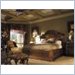 Stanley Furniture Tre Venti Grande Palazzo Panel Bed in Distressed Caramel