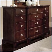 Stanley Furniture Beau Nouveau Breakfront Triple Dresser in Espresso