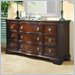Stanley Furniture Estate Maple Triple Dresser in Lightly Distressed Finish