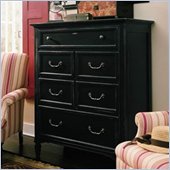 Stanley Furniture Portofino 6 Drawer Chest in Basque Black Finish