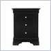 Stanley Furniture Louis Louis Black Opal Night Stand