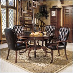 Stanley Furniture Wainwright Mahogany Round Pedestal Table
