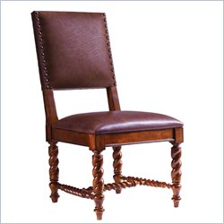 Stanley Furniture Santa Barbara Maple Barley Twist Leg Side Chair