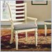 Stanley Furniture Portofino Ivory Ladderback Arm Chair