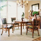Stanley Furniture American View Cherry Round Dining Table Set