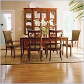 Stanley Furniture American View Cherry Rectangular Dining Table Set