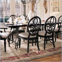 Stanley Furniture Portofino Wood And Metal Dining Table Set