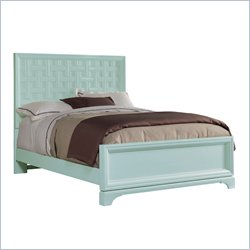 Stanley Furniture Signatures Woven Panel Bed in Ocean Finish