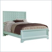 Stanley Furniture Signatures Woven Panel Bed in Ocean Finish