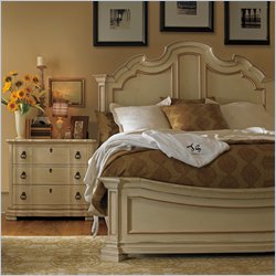 Stanley Furniture Signatures Maison Panel Bed in Panna Finish-King