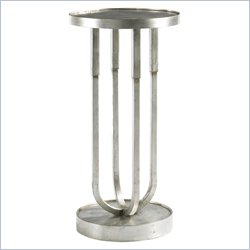 Stanley Furniture Signatures Manhattan Martini Round Table in Metal Finish