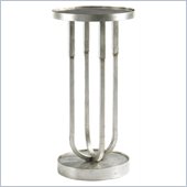 Stanley Furniture Signatures Manhattan Martini Round Table in Metal Finish