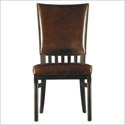 Stanley Furniture Modern Craftsman Morris School Side Chair in Mink