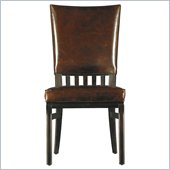 Stanley Furniture Modern Craftsman Morris School Side Chair in Mink