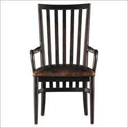 Stanley Furniture Modern Craftsman Farms Arm Chair in Mink