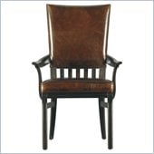 Stanley Furniture Modern Craftsman Morris School Arm Chair in Mink