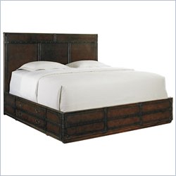 Stanley Furniture Modern Craftsman Stowaway Storage Bed 6/6 King