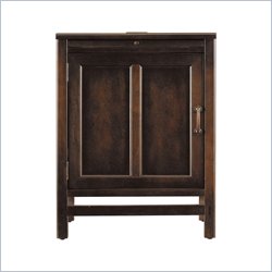 Stanley Furniture Modern Craftsman Woodworker's Door Front Cabinet