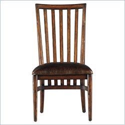 Stanley Furniture Modern Craftsman Farms Side Chair in Saddle