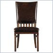 ADD TO YOUR SET: Stanley Furniture Modern Craftsman Morris School Side Chair in Saddle