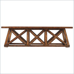 Stanley Furniture Modern Craftsman Manhattan Low Bridge Table