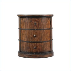 Stanley Furniture Modern Craftsman Kelmscott Press Drum Table