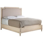 Stanley Furniture Classic Portfolio European Cottage Upholstered Bed in Vintage White
