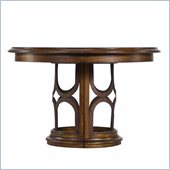 Stanley Furniture Archipelago Monserrat Round Pedestal Table in Fathom