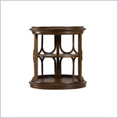 Stanley Furniture Archipelago Monserrat Drum Accent End Table in Fathom