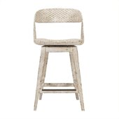 Stanley Furniture Archipelago Tambu Counter Stool in Blanquilla