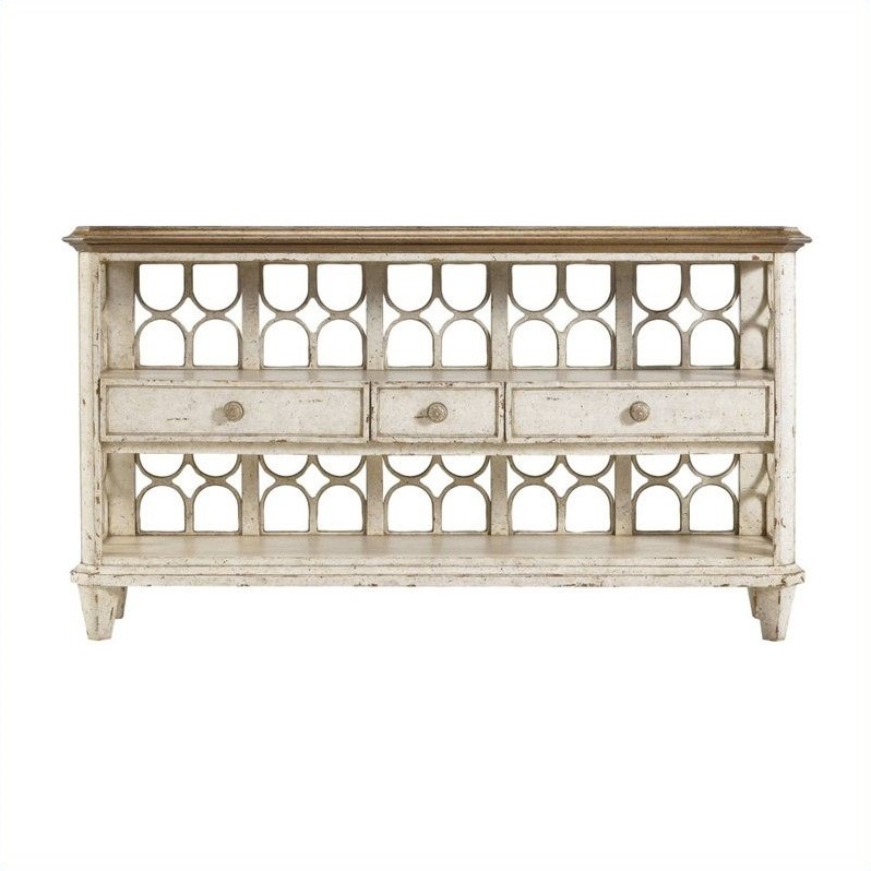 Stanley Furniture Archipelago Antilles Console Table in Blanquilla