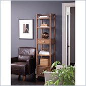 Stanley Furniture Archipelago Ripple Cay Bookcase in Shoal