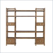 Stanley Furniture Archipelago Ripple Cay Media Bookcase in Shoal