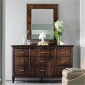 Stanley Furniture Avalon Heights Swingtime Dresser and Mirror Set in Chelsea