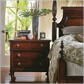 Stanley Furniture British Colonial Bachelor's Chest in Dark Shell