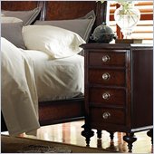 Stanley Furniture British Colonial Night Stand/End Table in Dark Shell